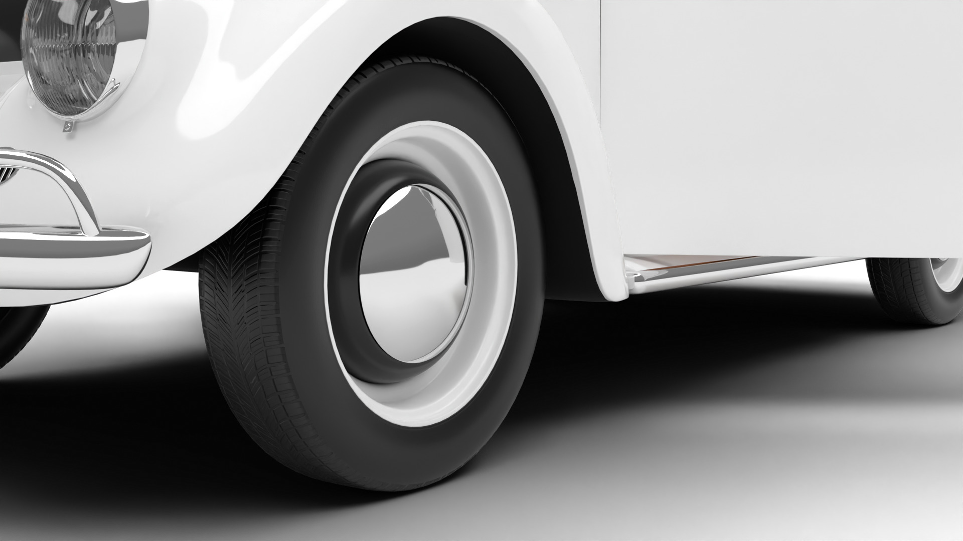 Volkswagen Beetle 1300 1963 HQ 3d model 3D model_4