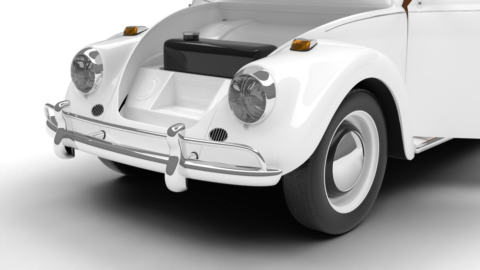 Volkswagen Beetle 1300 1963 HQ 3d model 3D model_2