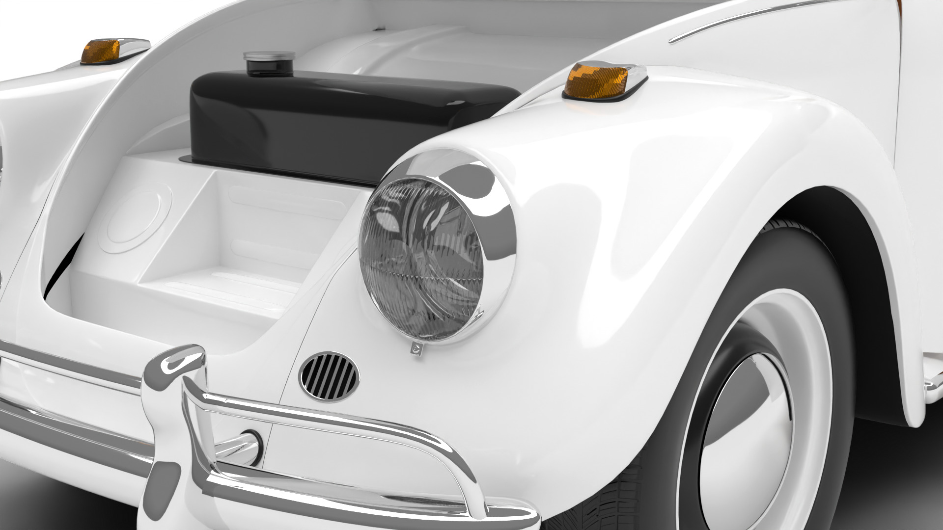 Volkswagen Beetle 1300 1963 HQ 3d model 3D model_16