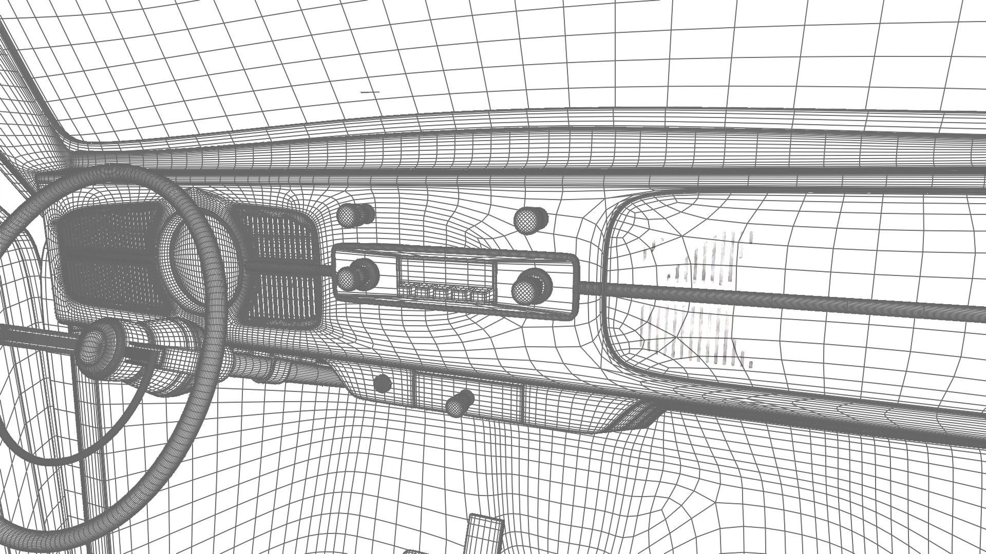 Volkswagen Beetle 1300 1963 HQ 3d model 3D model_48
