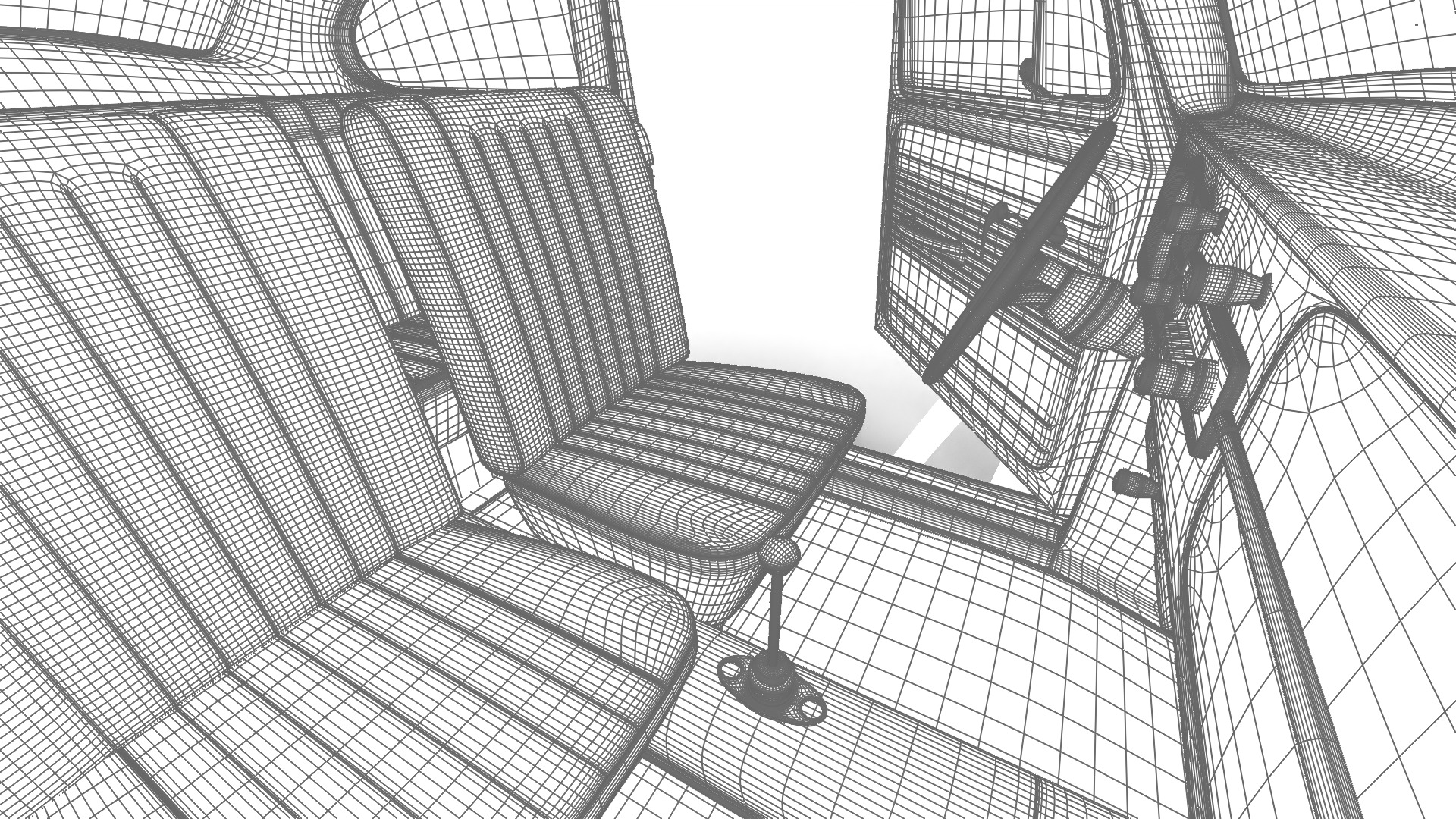 Volkswagen Beetle 1300 1963 HQ 3d model 3D model_49