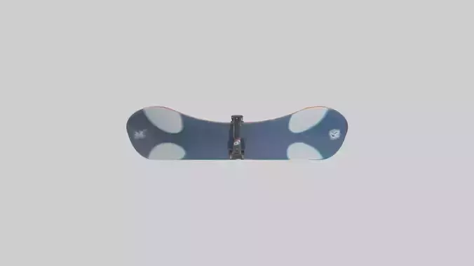 Cartoon Snowboard model