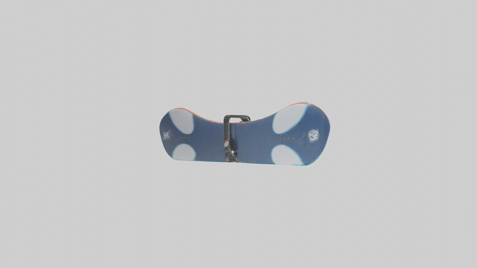 Cartoon Snowboard model 3D model_2