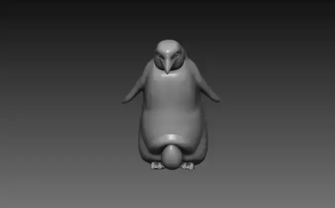 Penguin 3D Print Model 3D print model