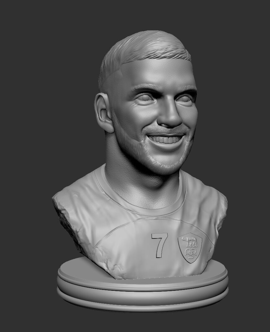 Lorenzo Pellegrini 3D print model_2