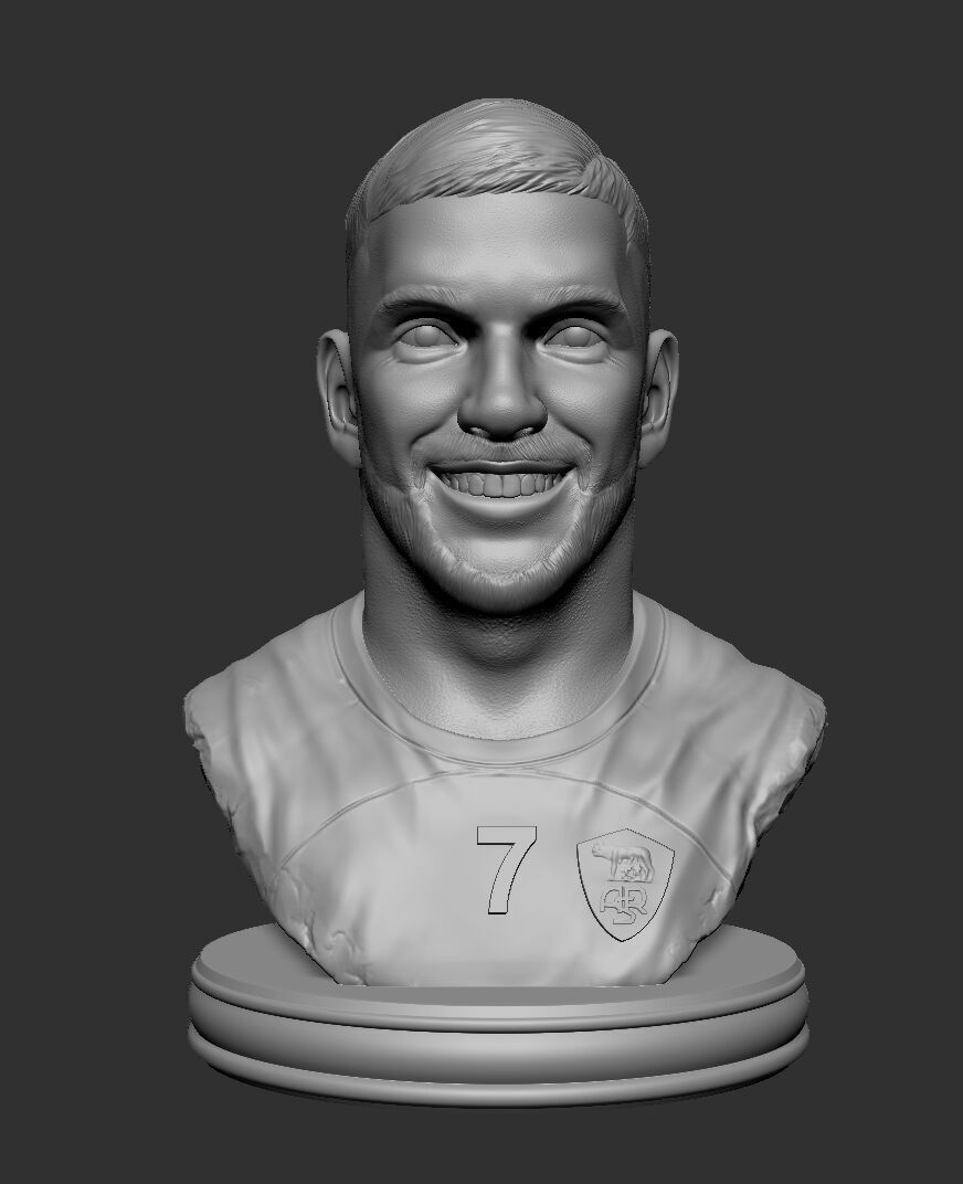 Lorenzo Pellegrini 3D print model_1