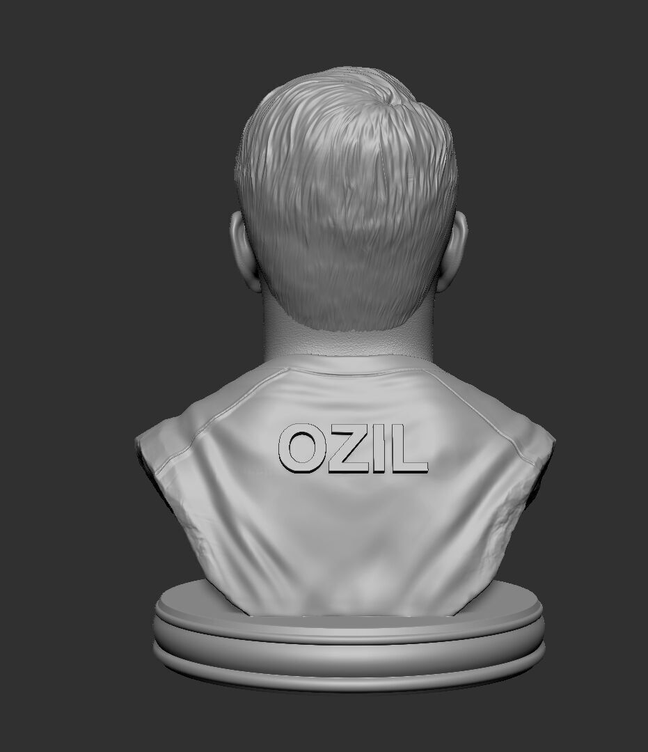 Mesut Ozil 3D print model_5