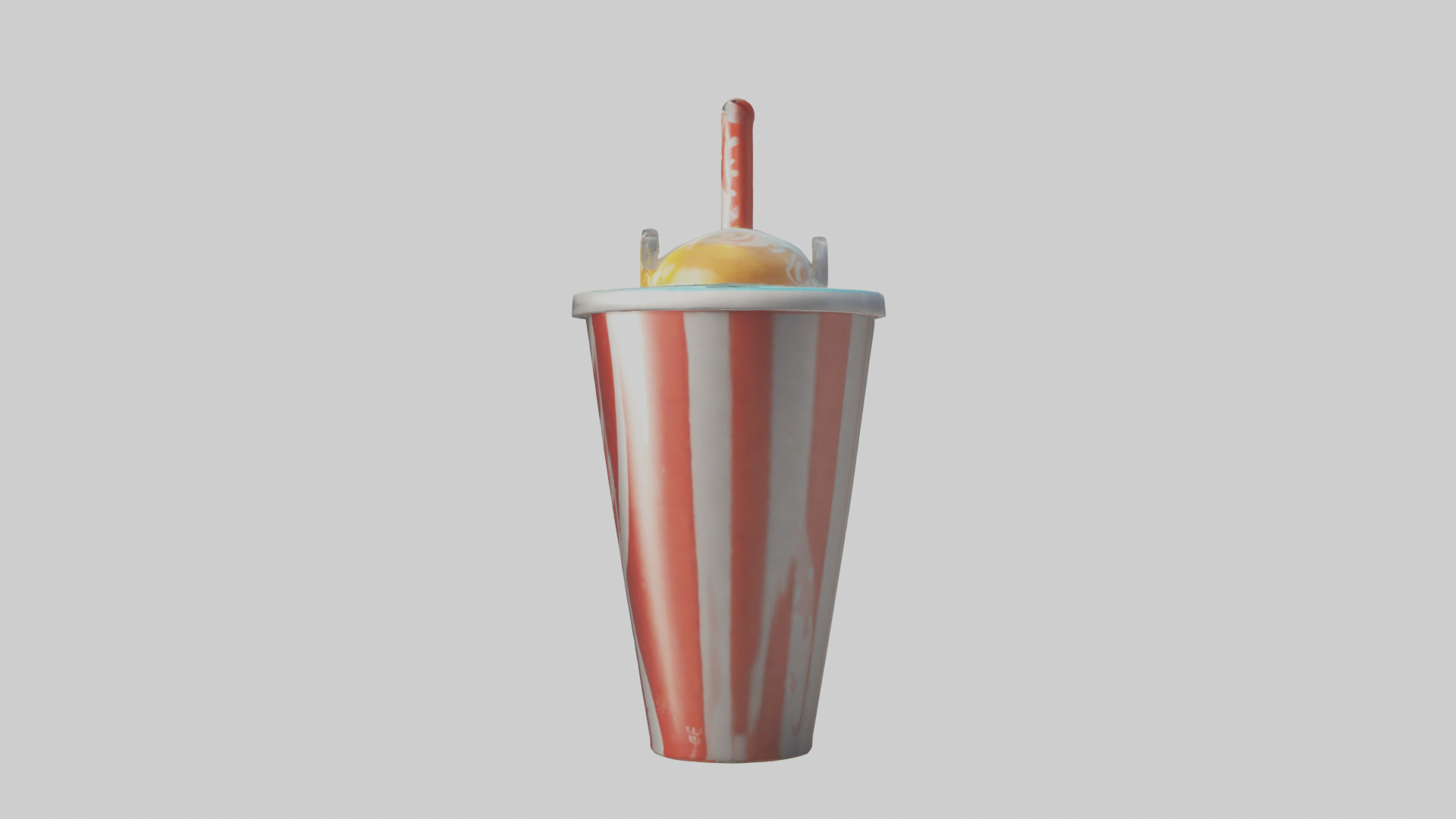 Cartoon Soda Cup model 3D model_12