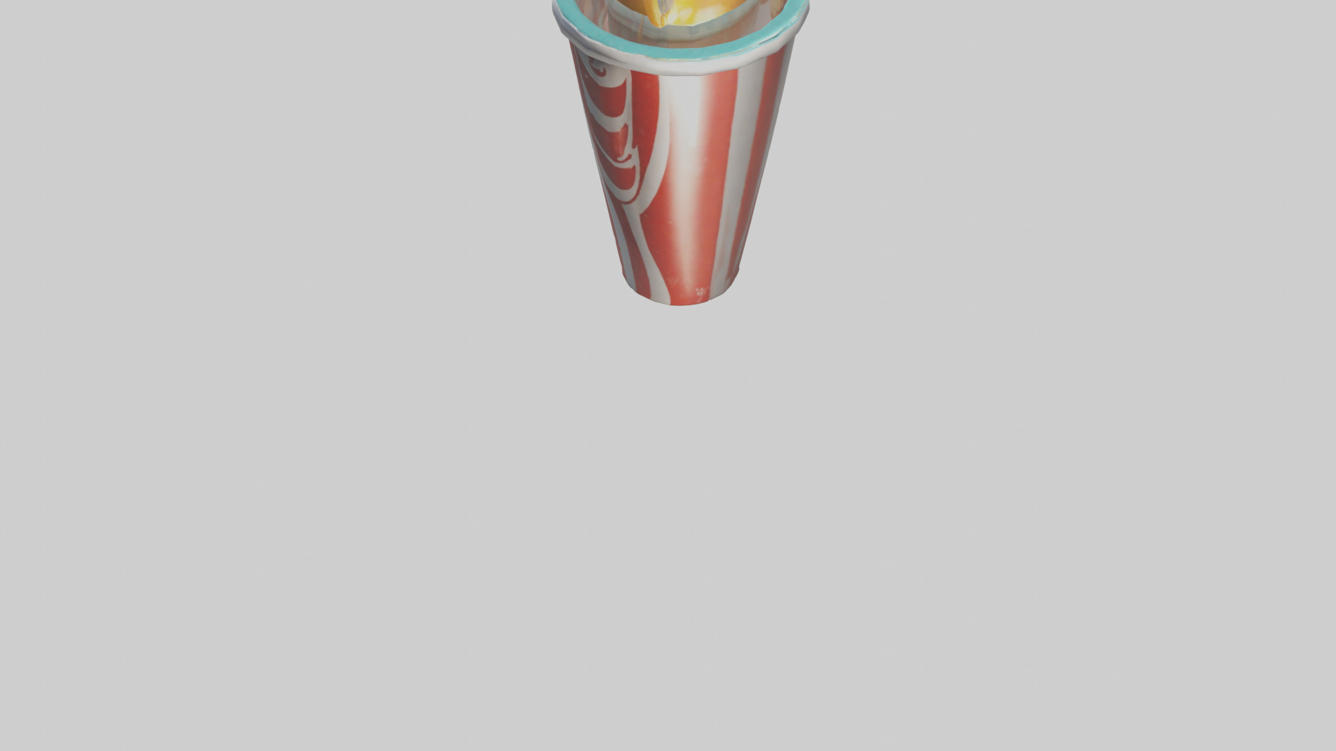 Cartoon Soda Cup model 3D model_5