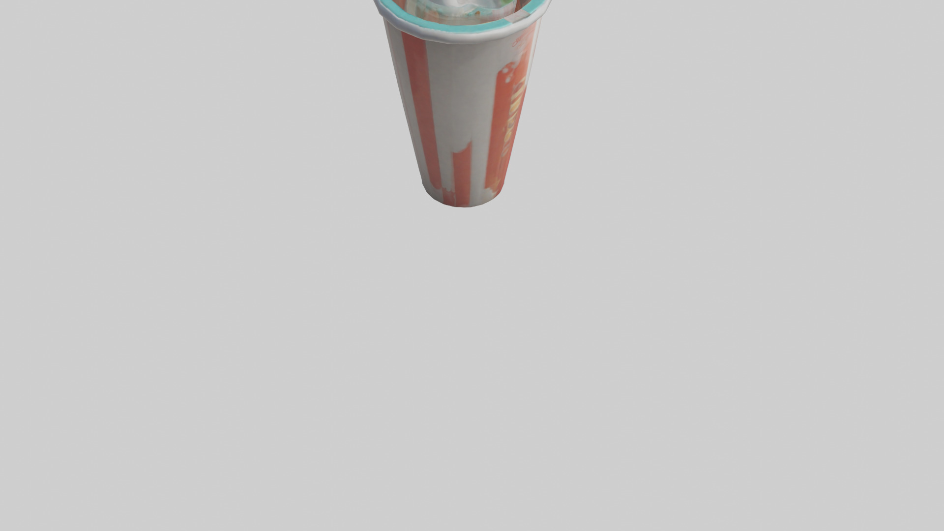 Cartoon Soda Cup model 3D model_4