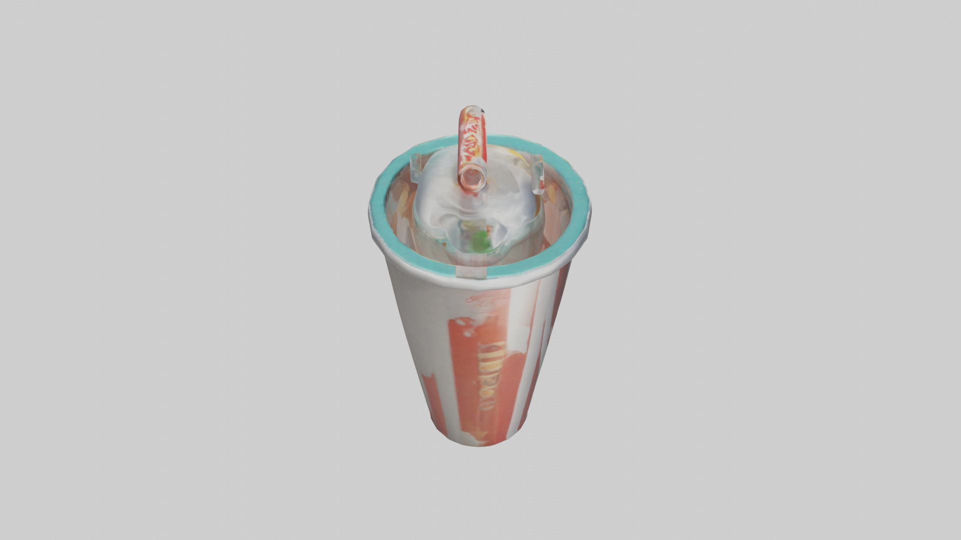 Cartoon Soda Cup model 3D model_18