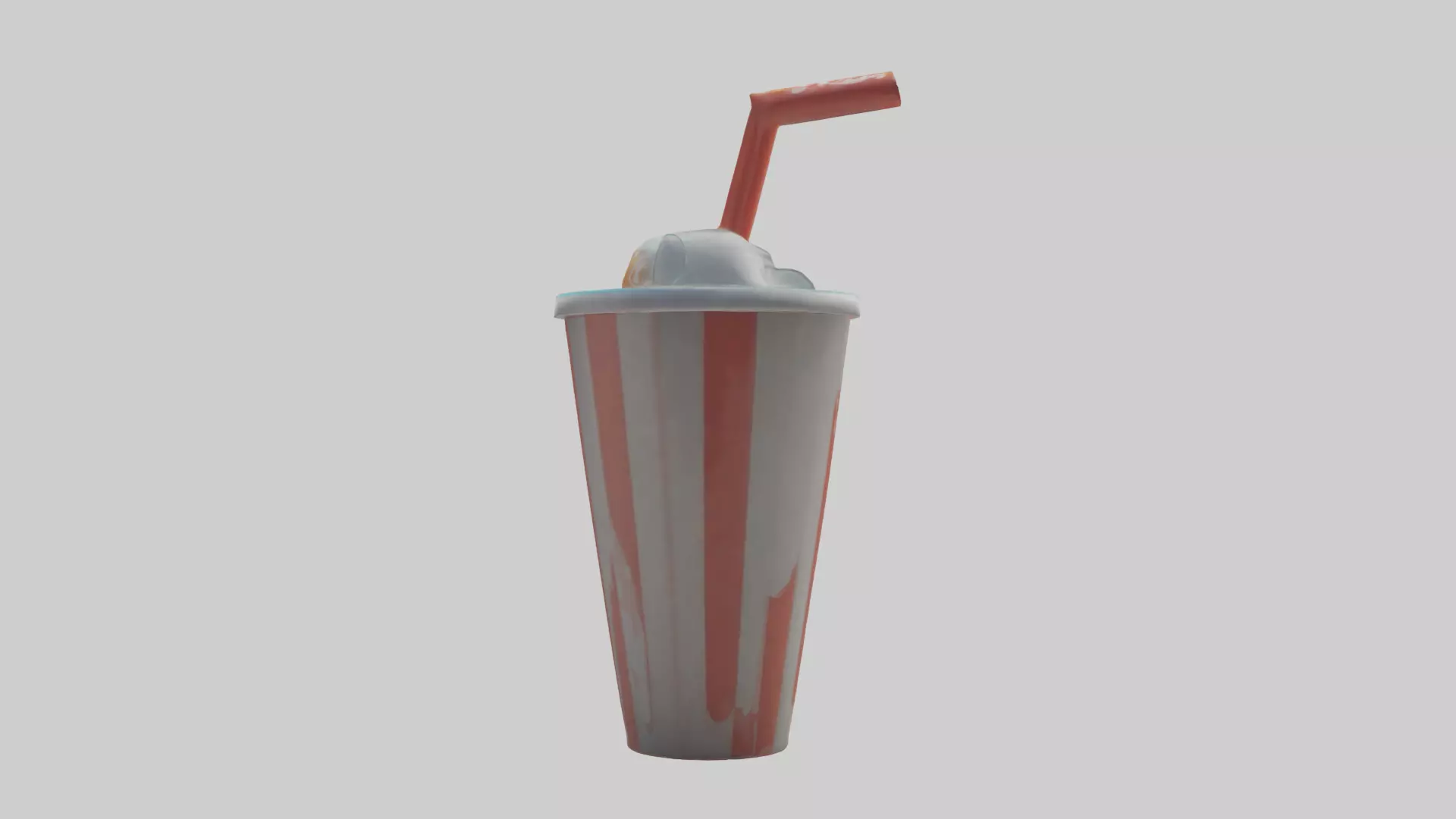 Cartoon Soda Cup model 3D model_0