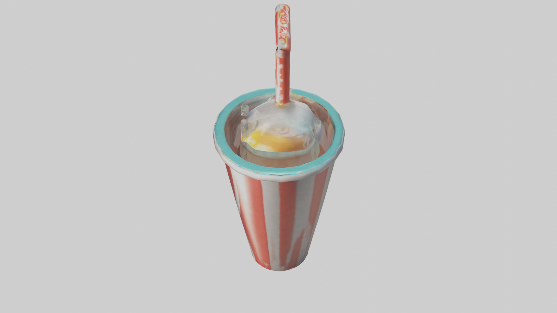 Cartoon Soda Cup model 3D model_17