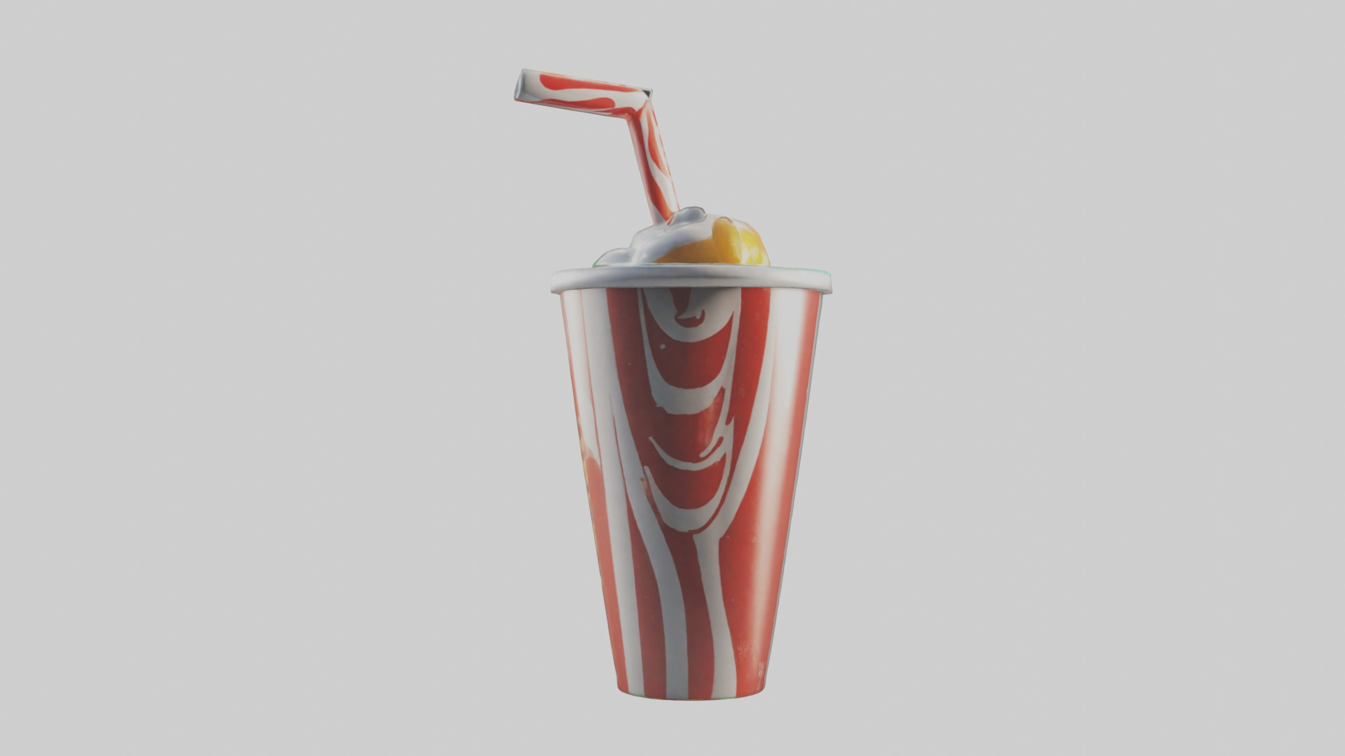 Cartoon Soda Cup model 3D model_9