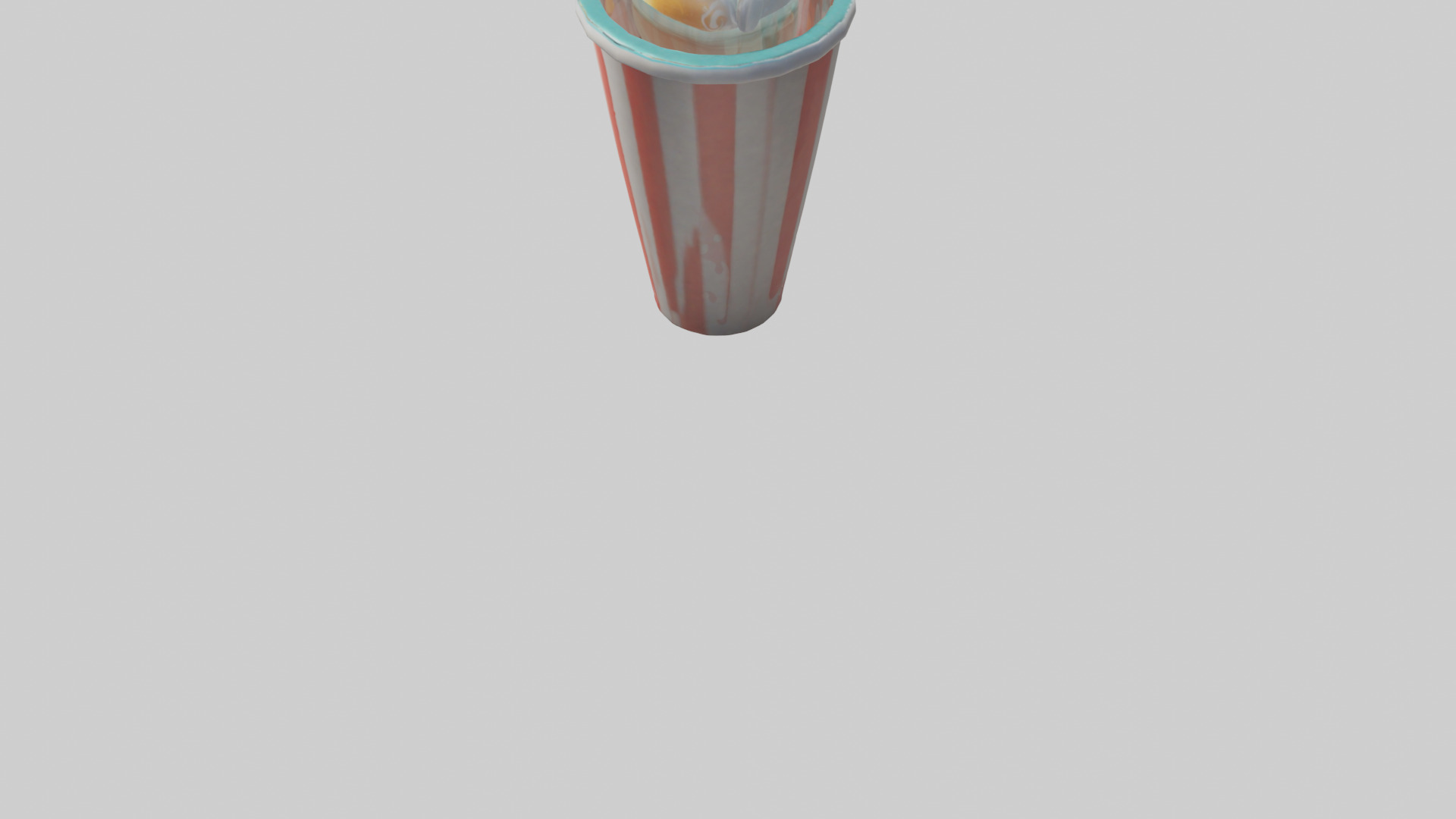 Cartoon Soda Cup model 3D model_3