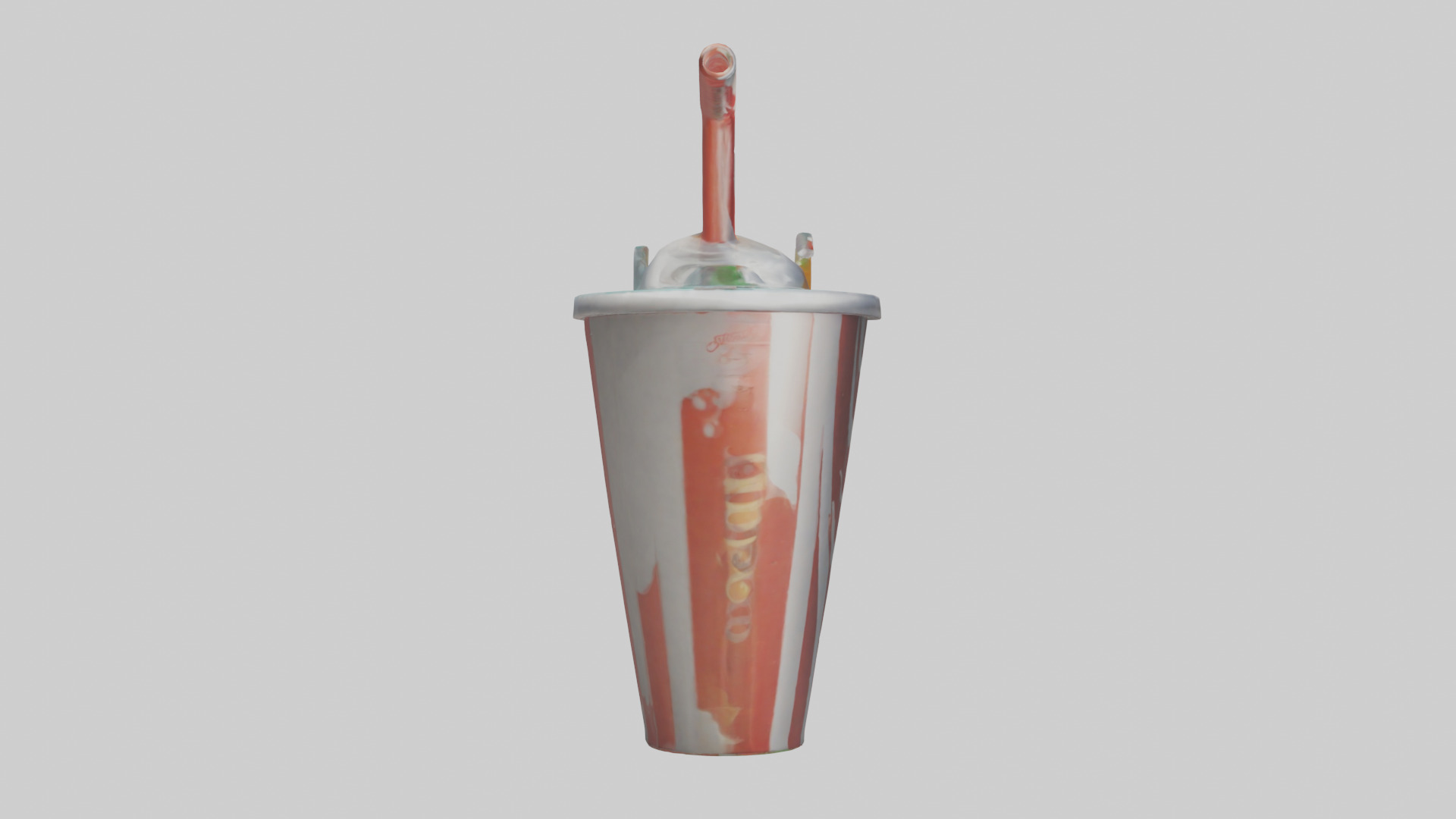 Cartoon Soda Cup model 3D model_13