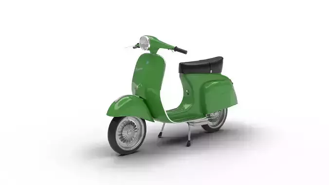 Vespa 125 ET3 1967 3d model