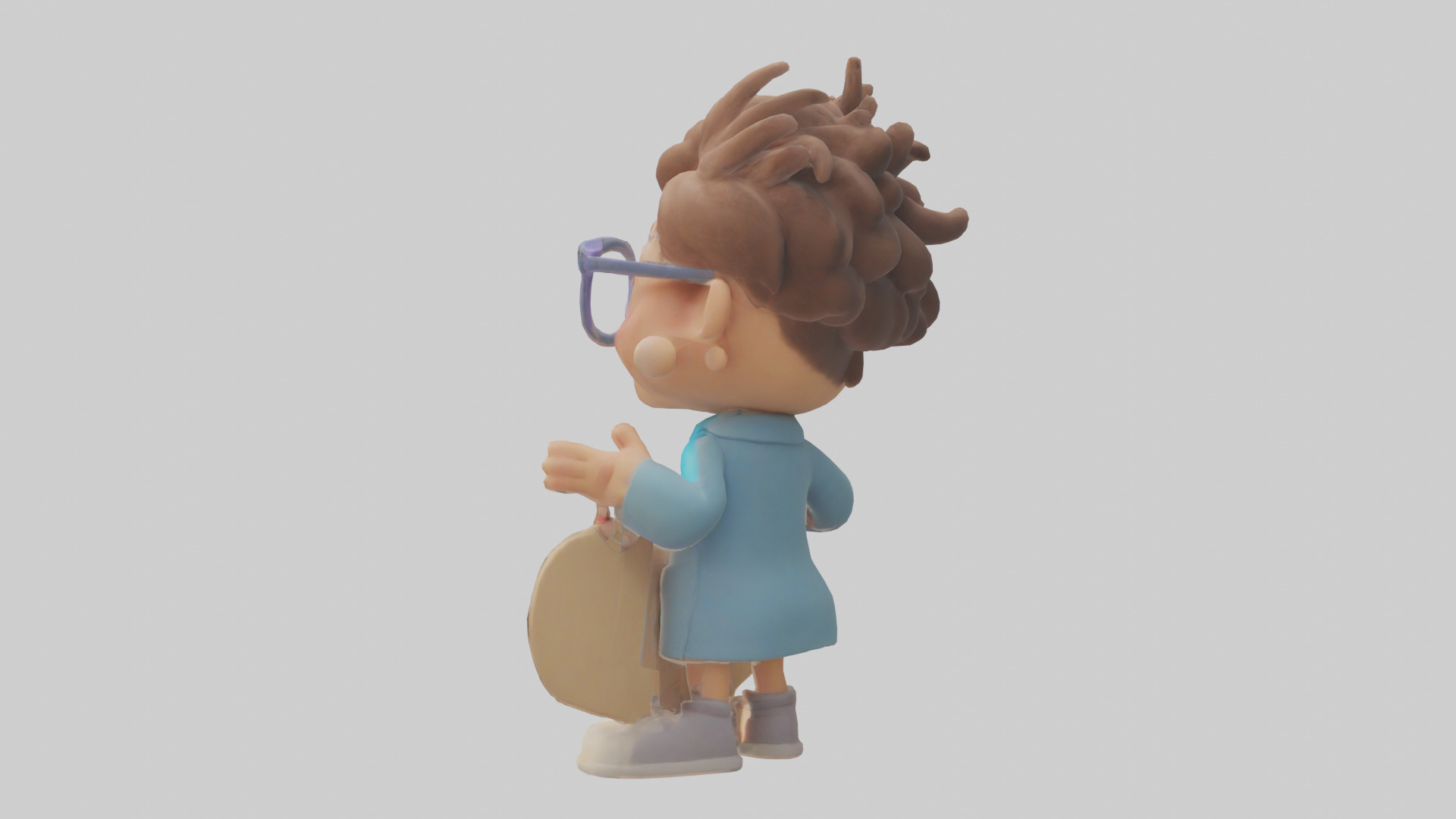 Cartoon Speech Therapist model 3D model_1