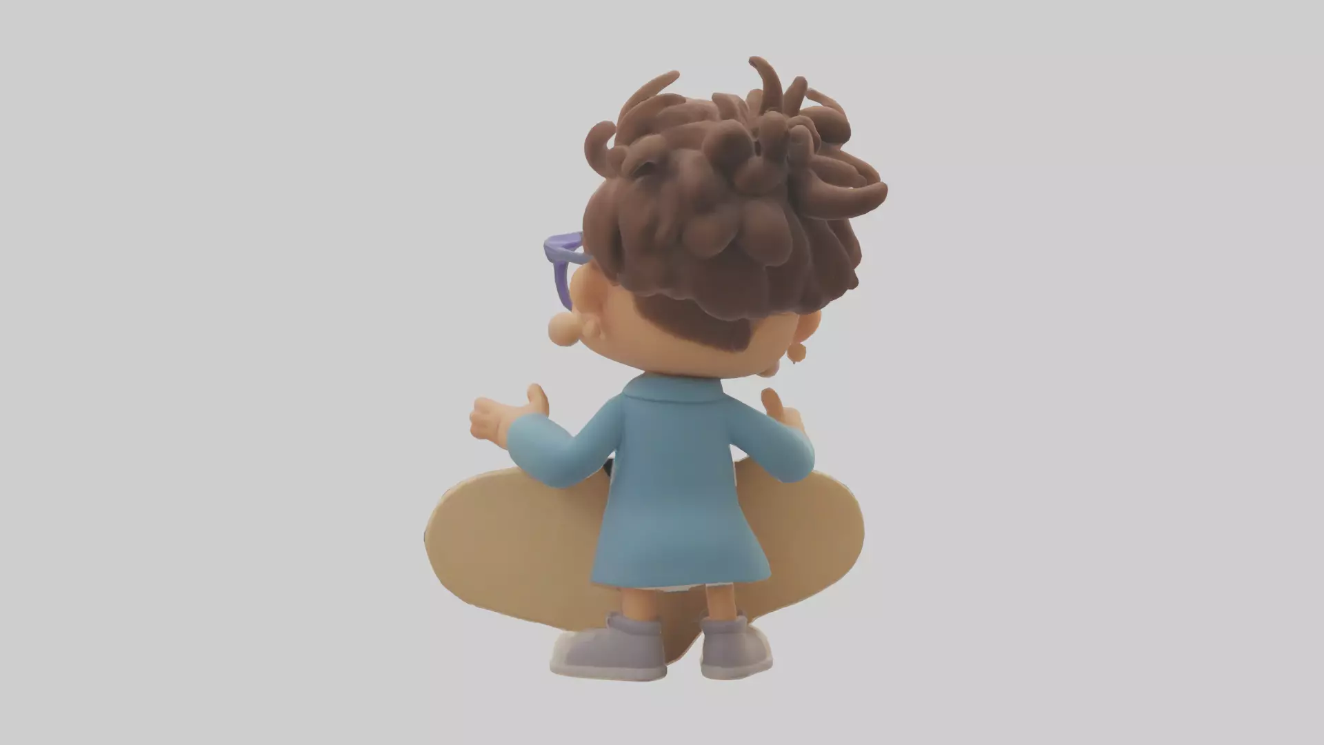 Cartoon Speech Therapist model 3D model_0