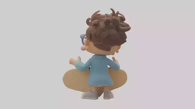 Cartoon Speech Therapist model