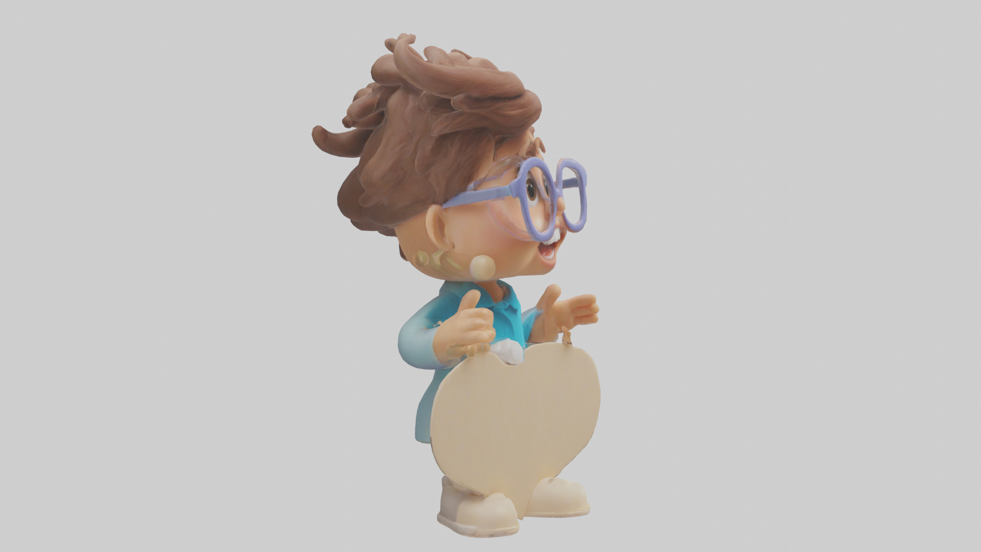 Cartoon Speech Therapist model 3D model_11