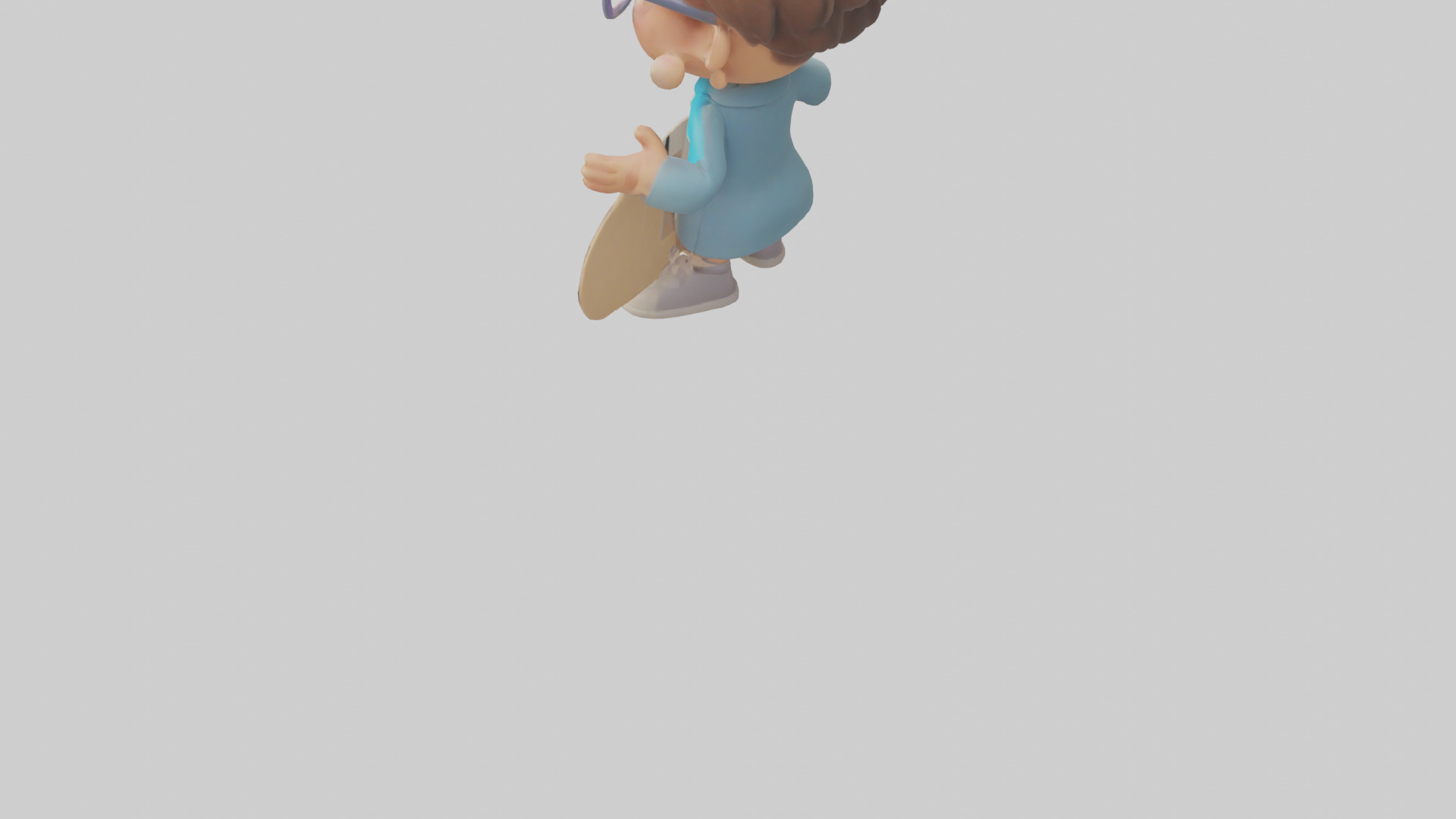 Cartoon Speech Therapist model 3D model_3