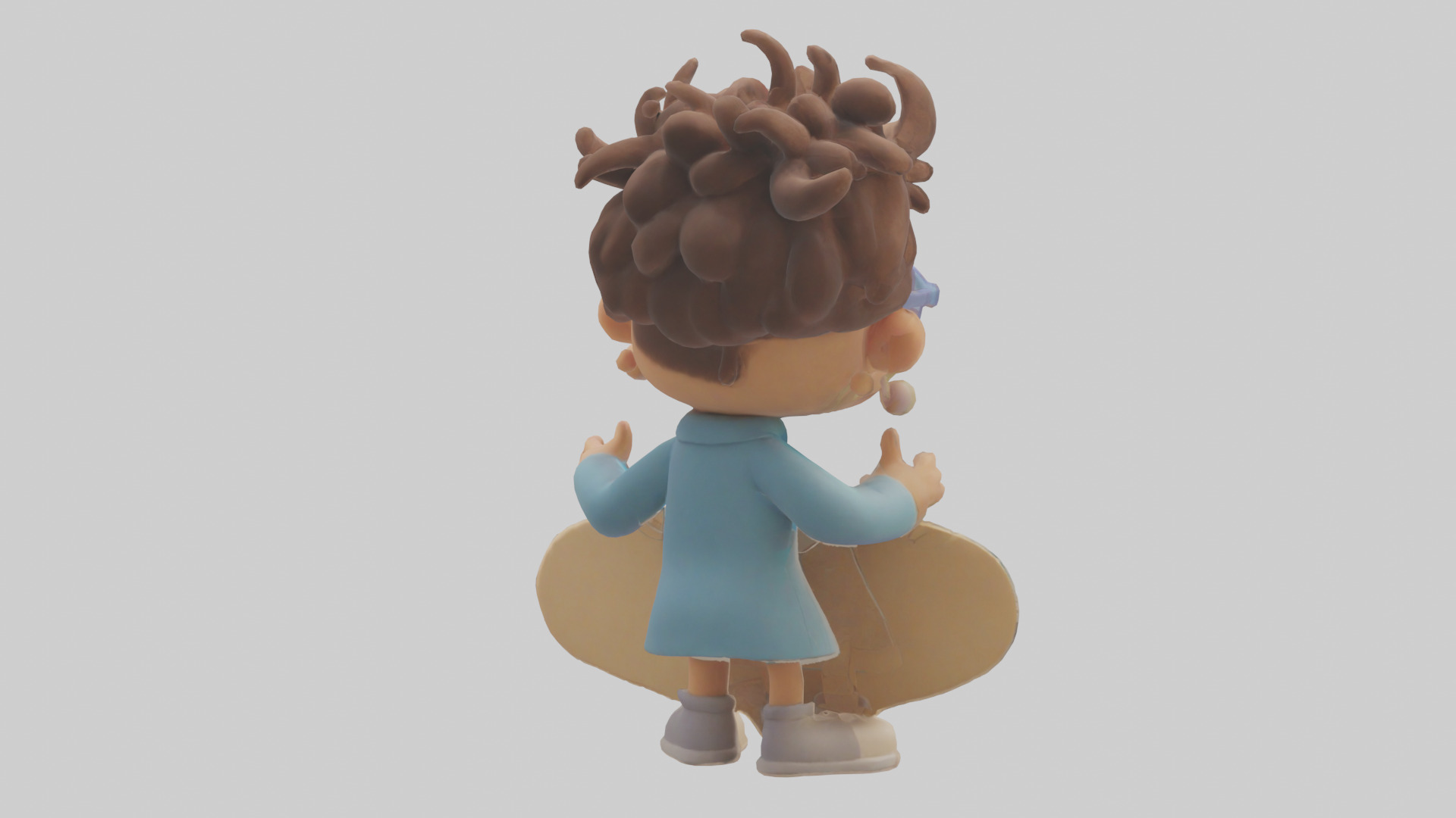 Cartoon Speech Therapist model 3D model_2