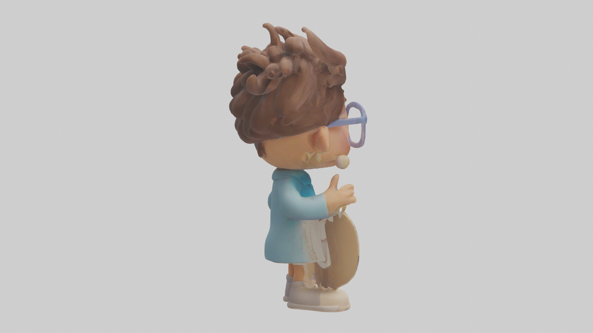 Cartoon Speech Therapist model 3D model_13