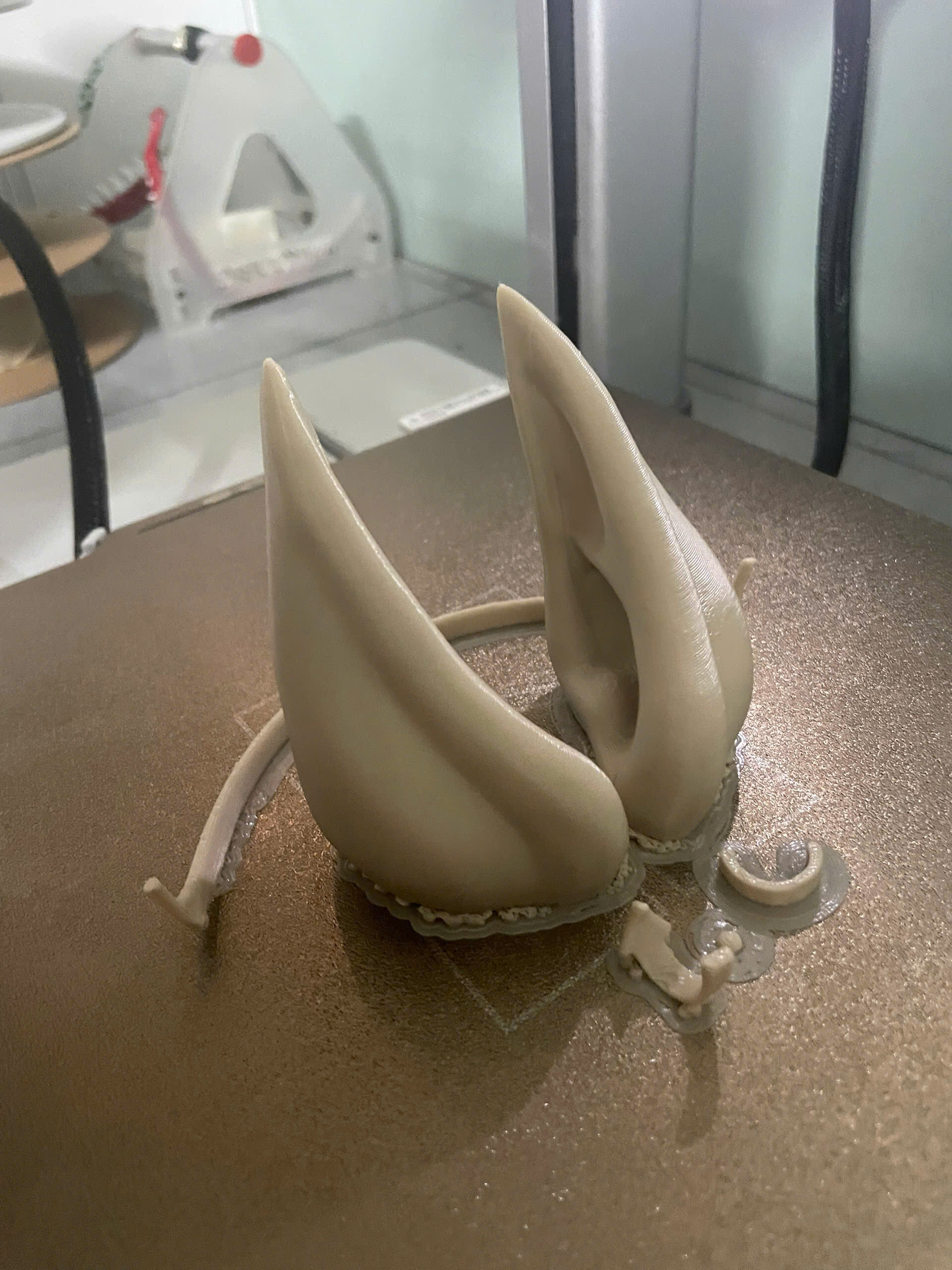 Elf Ear Wearable - Esil Ear Cosplay - Solo Leveling Anime 3D print model_6