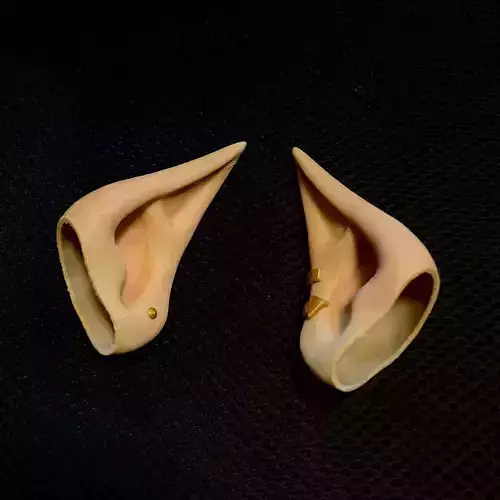 Elf Ear Wearable - Esil Ear Cosplay - Solo Leveling Anime 3D print model Elf Ear Wearable - Esil Ear Cosplay - Solo Leveling Anime 3D print model