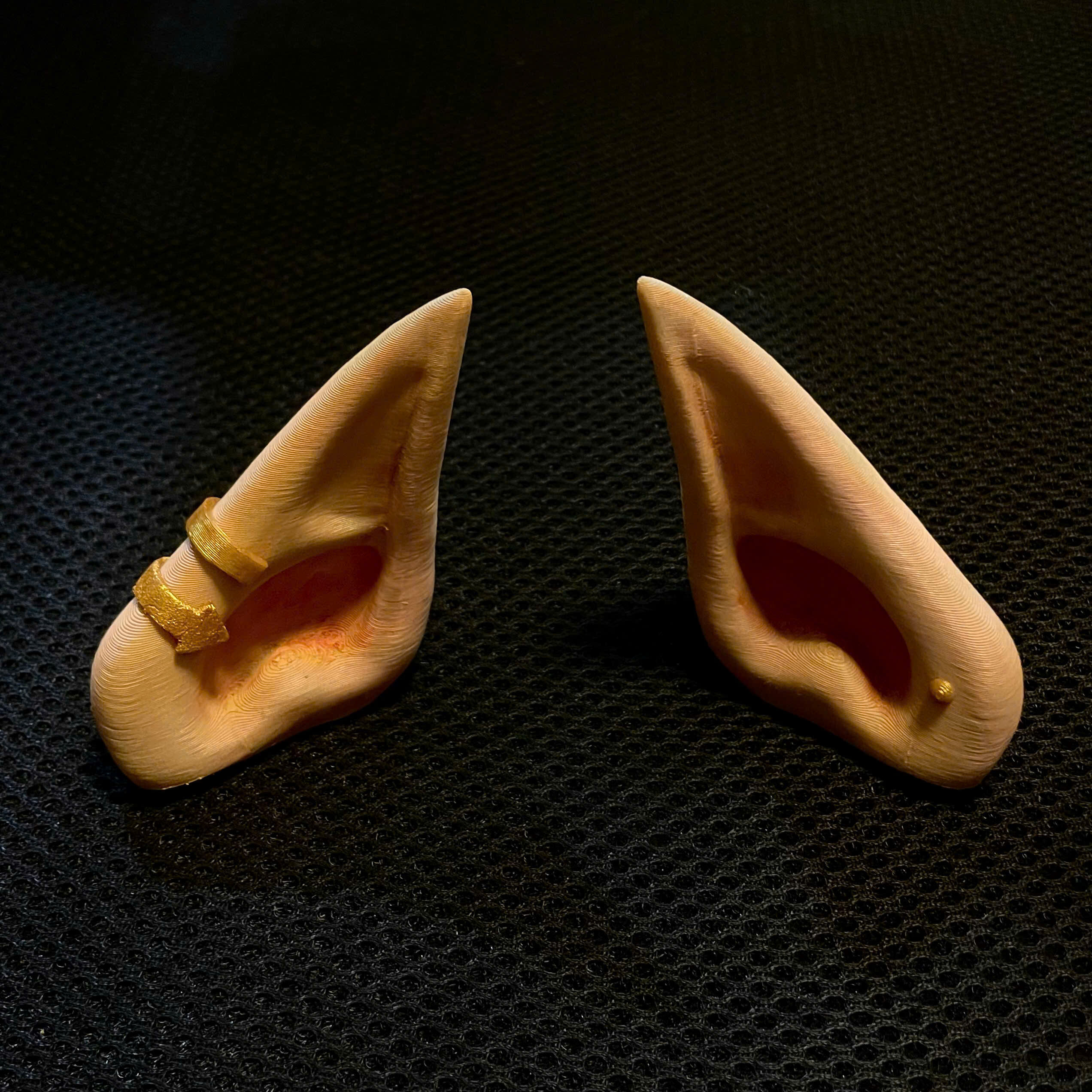Elf Ear Wearable - Esil Ear Cosplay - Solo Leveling Anime 3D print model_8