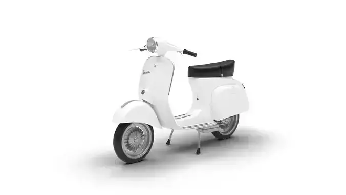 Vespa 125 ET3 1967 3d model