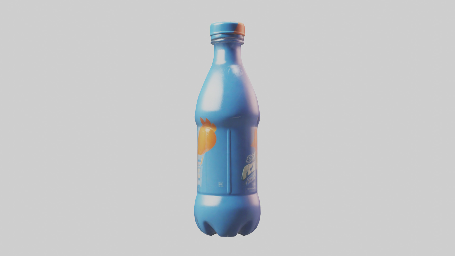 Cartoon Sports Drink model 3D model_9