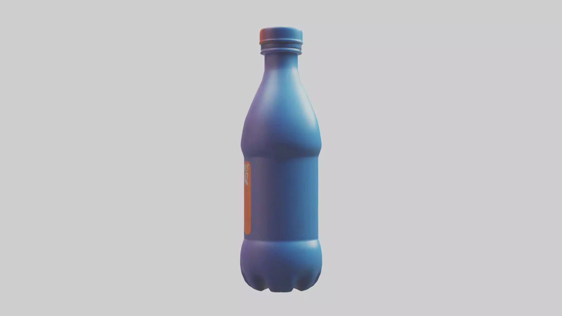 Cartoon Sports Drink model 3D model_0