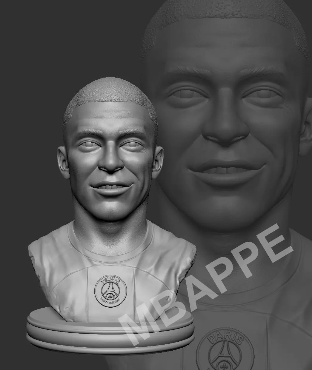 Mbappe 3D print model