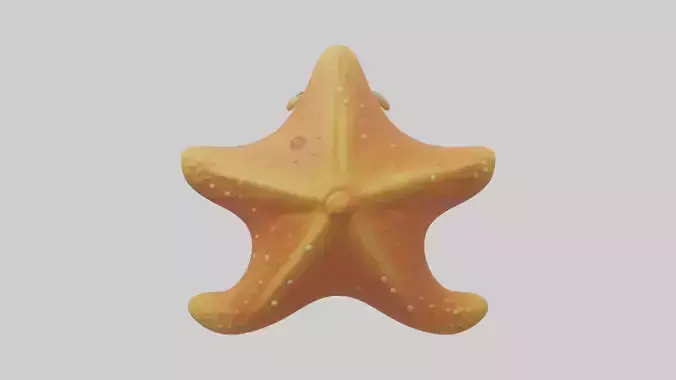 Cartoon Starfish model 3D model