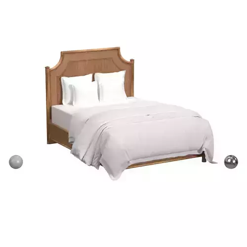 Summer Retreat Queen Arched Bed