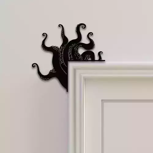 Octopus Door Corner Decor