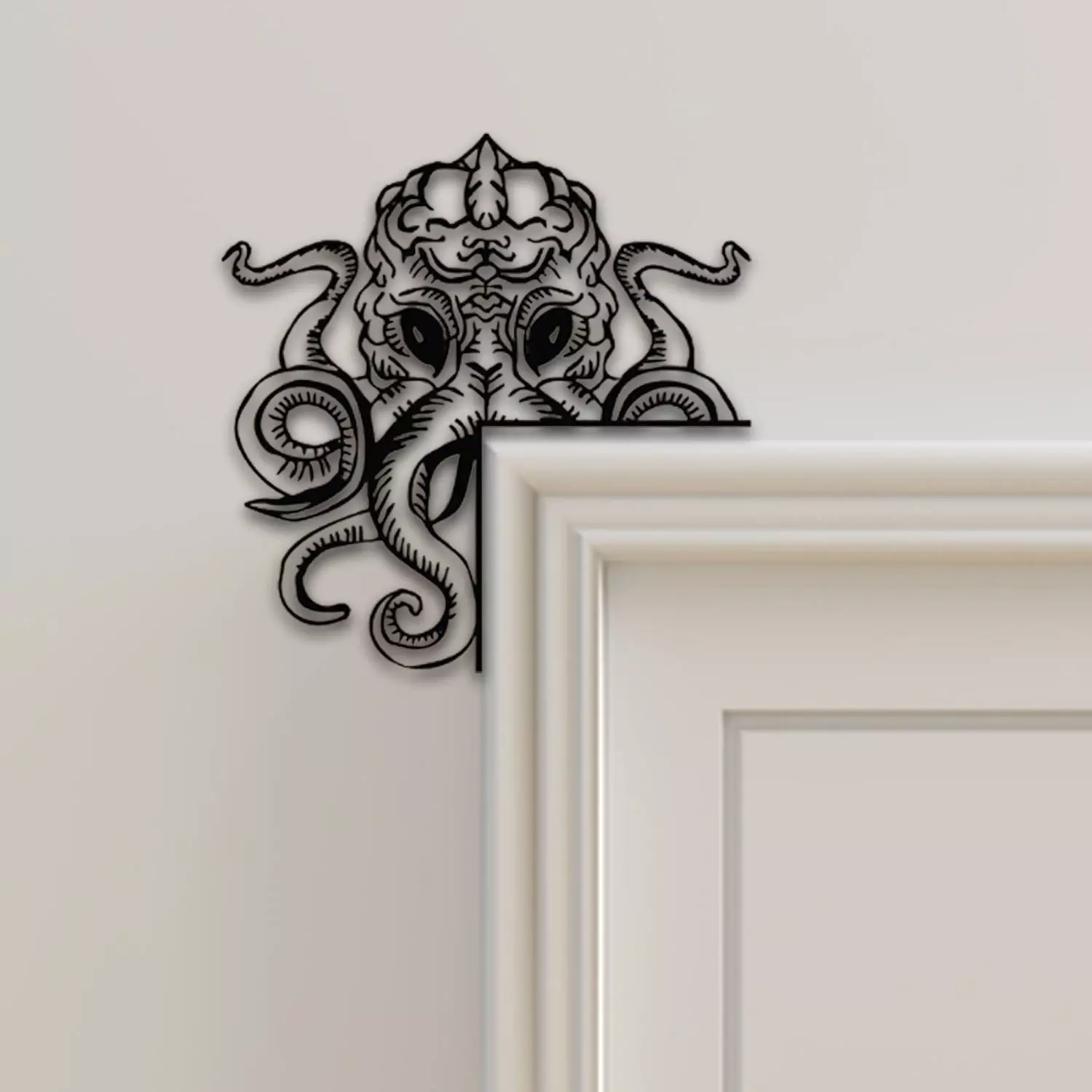 Octopus Door Corner Decor 3D print model