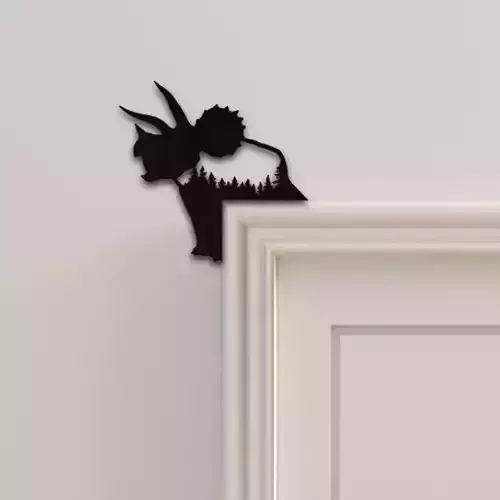 Dinasour Door Corner Decor