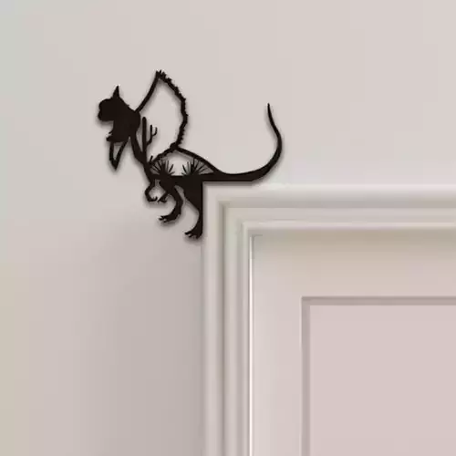 Dinasour Door Corner Decor