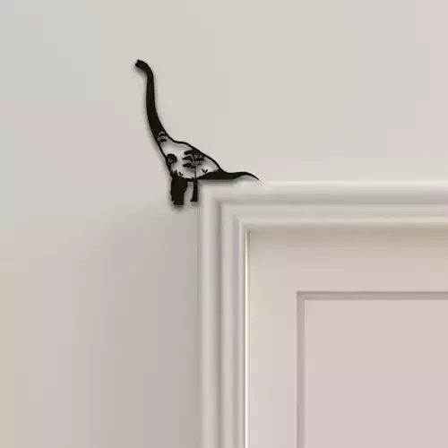 Dinasour Door Corner Decor