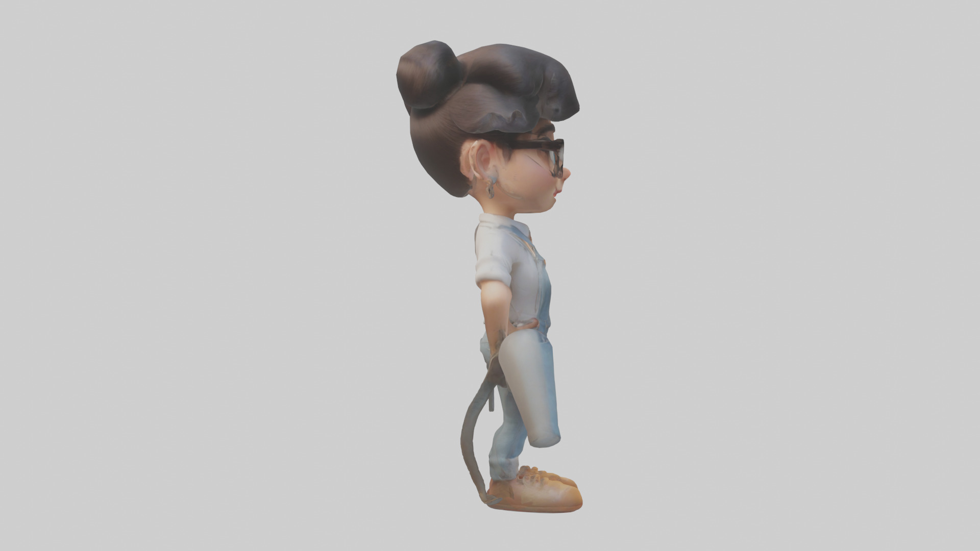 Cartoon Stylist model 3D model_13