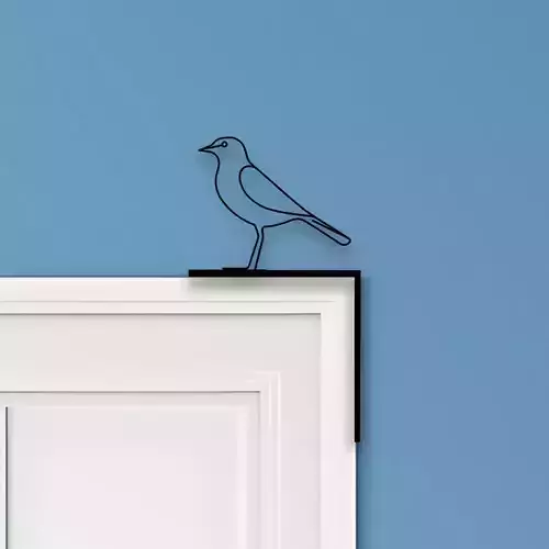 Bird Door Corner Decor