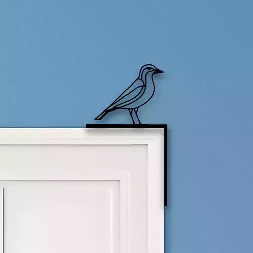 Bird Door Corner Decor