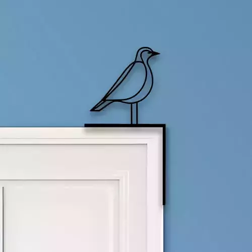 Bird Door Corner Decor