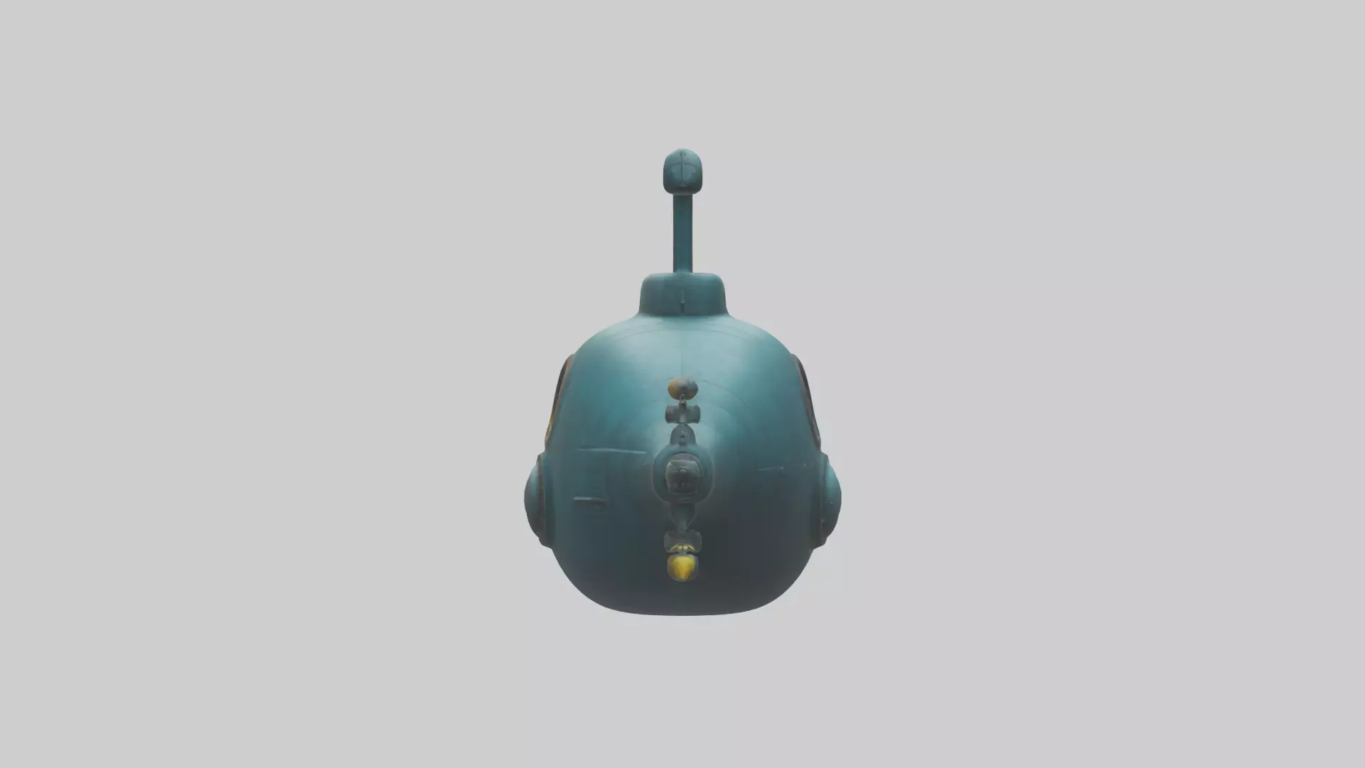 Cartoon Submarine model 3D model_0