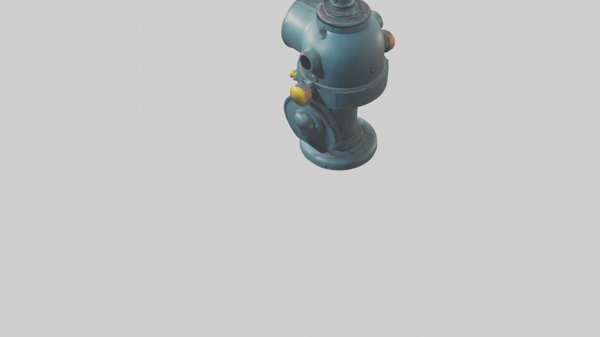 Cartoon Submarine Periscope model 3D model_3