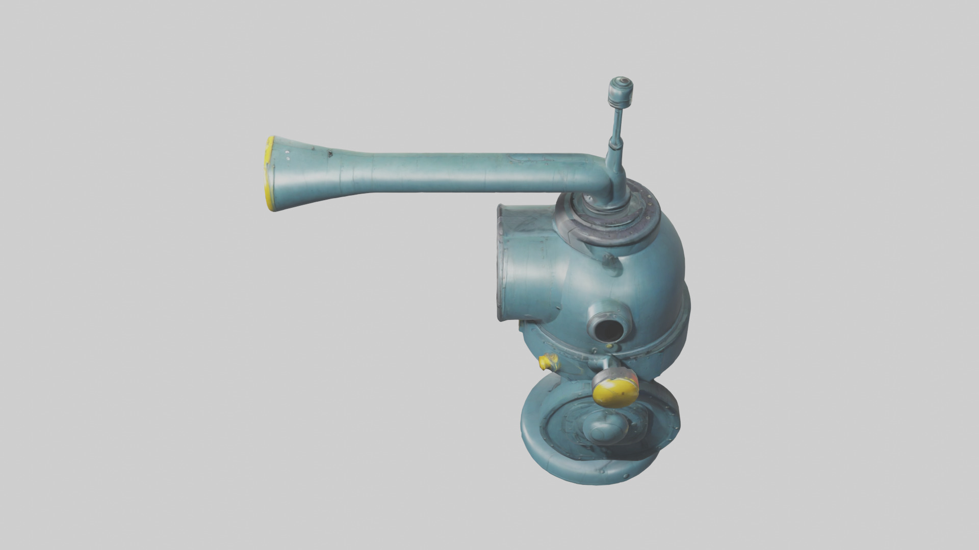 Cartoon Submarine Periscope model 3D model_17