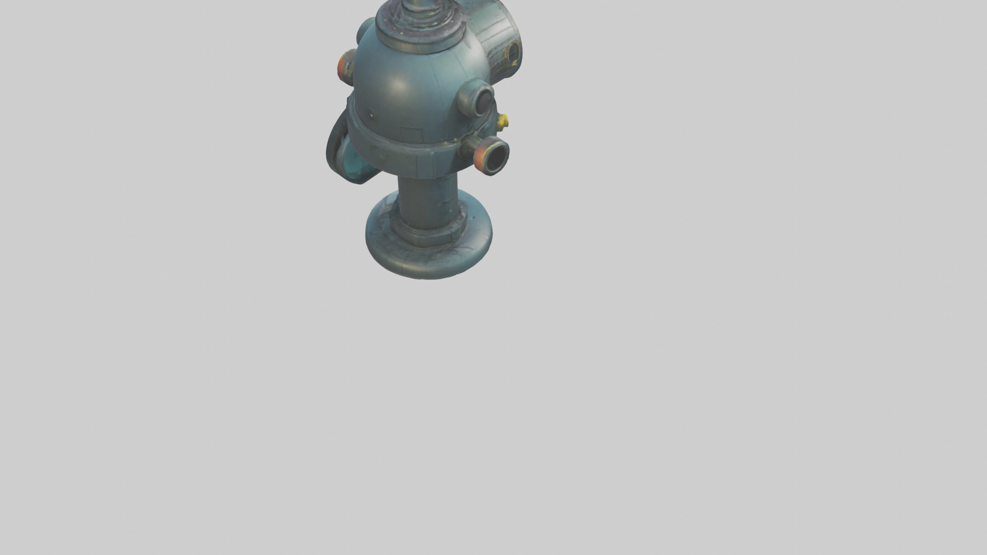 Cartoon Submarine Periscope model 3D model_4